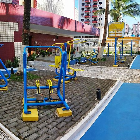 Aconchegante Apartamento Com Vista Para O Mar -Guilhermina Praia Grande  Exterior foto