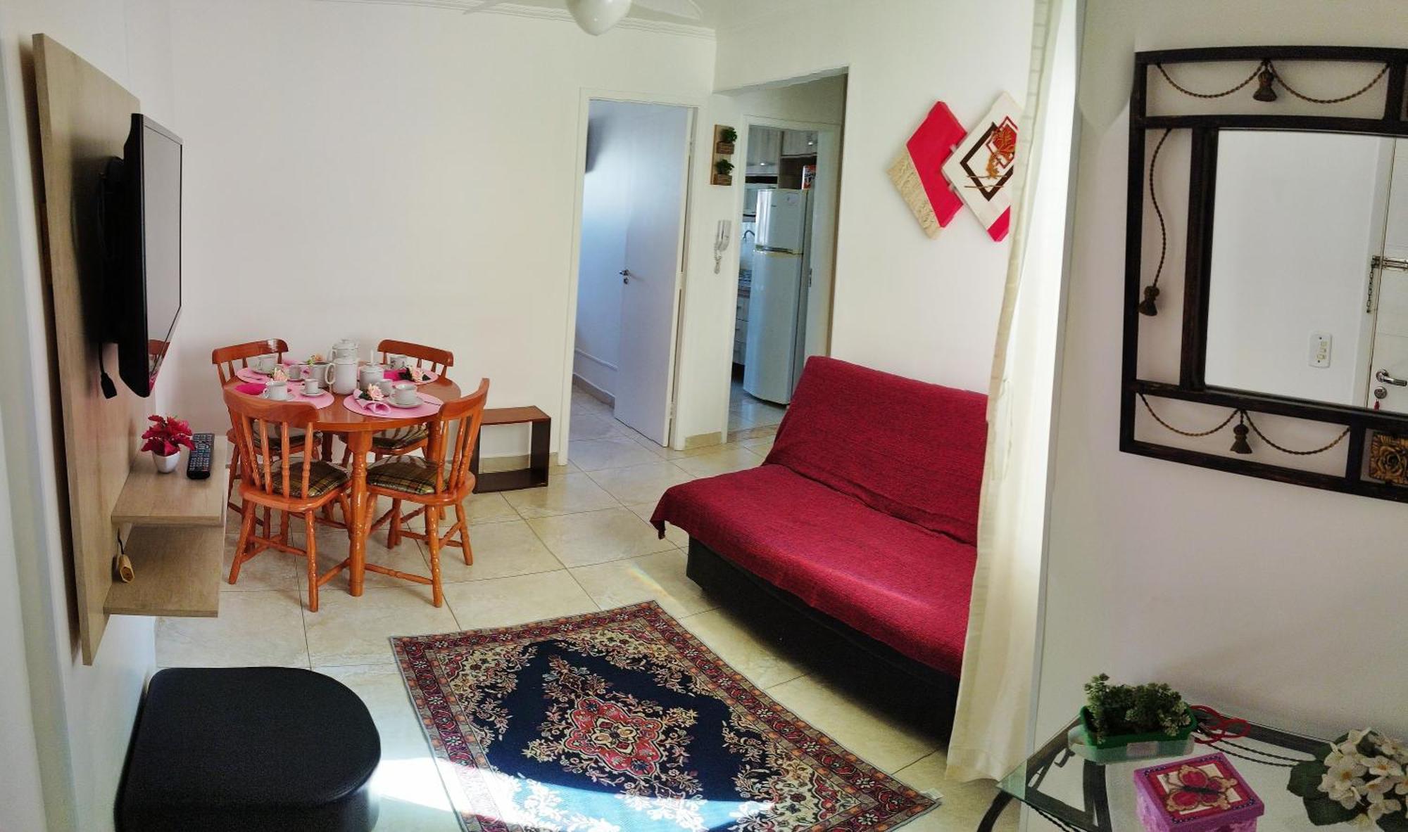 Aconchegante Apartamento Com Vista Para O Mar -Guilhermina Praia Grande  Exterior foto