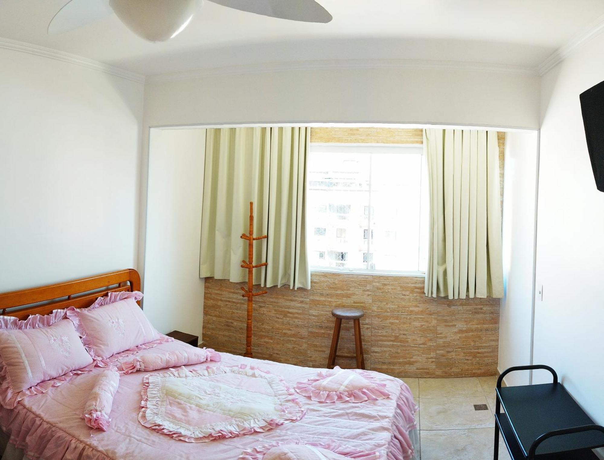 Aconchegante Apartamento Com Vista Para O Mar -Guilhermina Praia Grande  Exterior foto