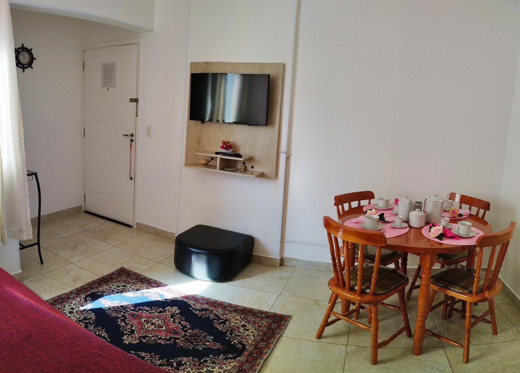 Aconchegante Apartamento Com Vista Para O Mar -Guilhermina Praia Grande  Exterior foto