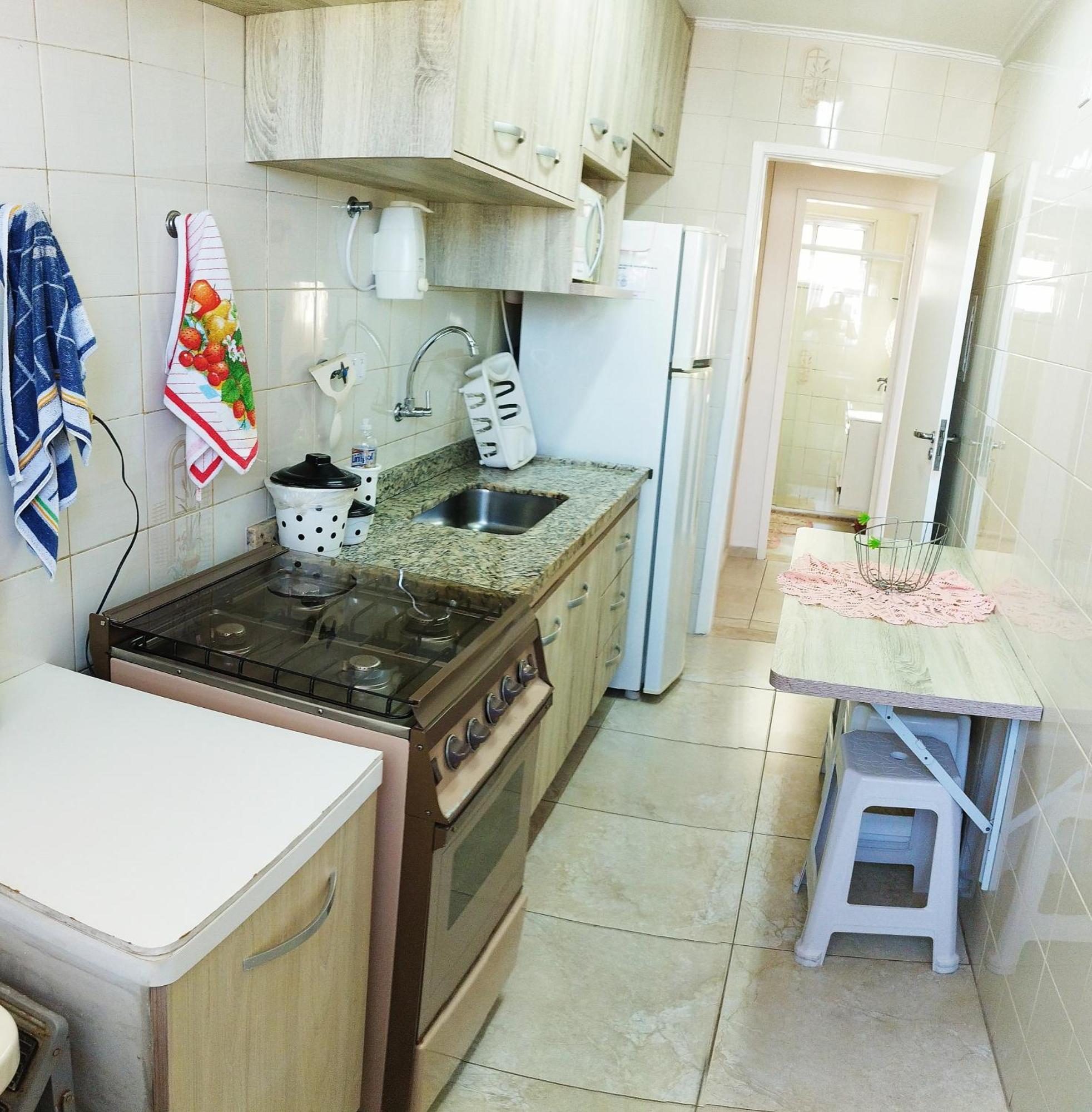 Aconchegante Apartamento Com Vista Para O Mar -Guilhermina Praia Grande  Exterior foto