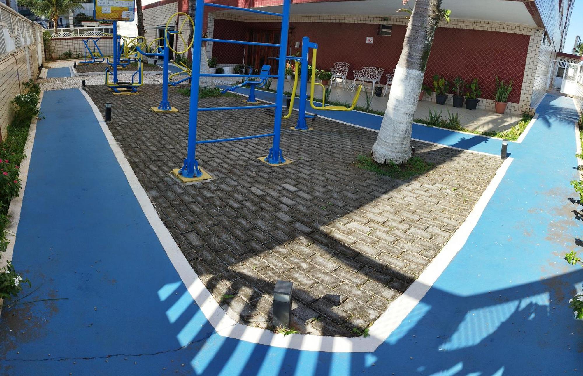 Aconchegante Apartamento Com Vista Para O Mar -Guilhermina Praia Grande  Exterior foto