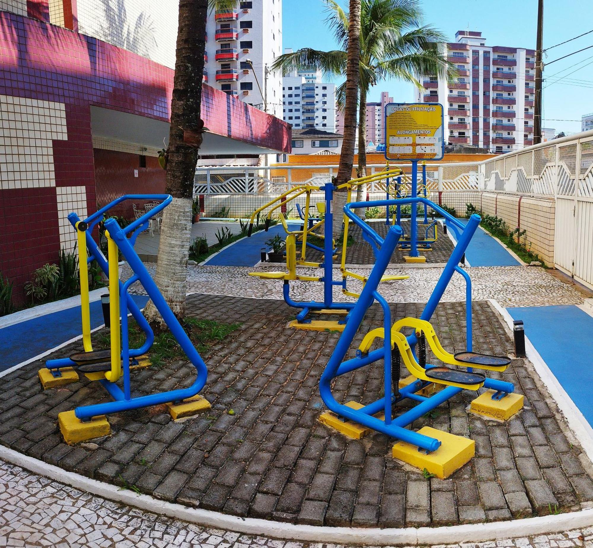 Aconchegante Apartamento Com Vista Para O Mar -Guilhermina Praia Grande  Exterior foto